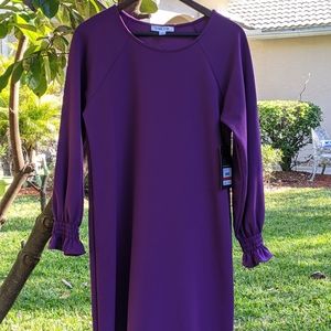 NWT NINE WEST 🟣dress "Dress from the ground up"